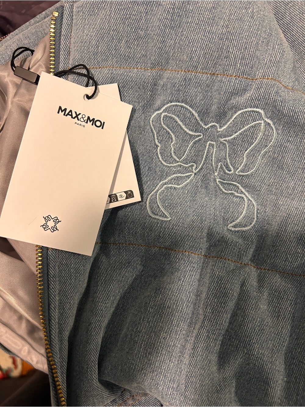 LOVESHACKFANCY x MAX MOI DEVA CONVERTIBLE JACKET - Picture 6 of 7